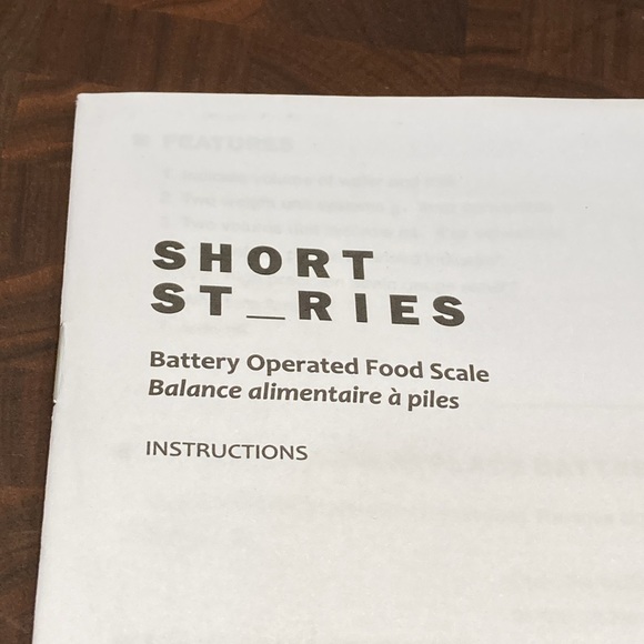 NEW Short St-ries Battery Operated Food Scale - Picture 5 of 6